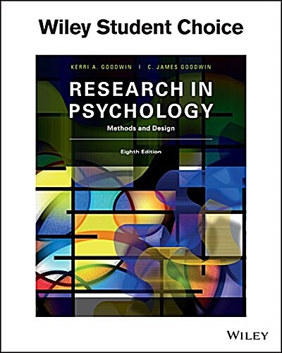 Research in Psychology Methods and Design (Paperback, 8)