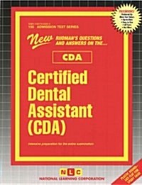 Certified Dental Assistant (Cda): Passbooks Study Guide (Spiral)