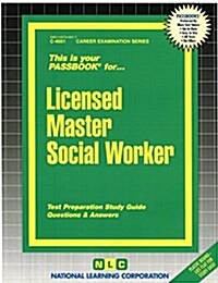 Licensed Master Social Worker: Passbooks Study Guide (Spiral)