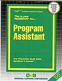 Program Assistant: Passbooks Study Guide (Spiral)
