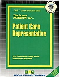 Patient Care Representative: Passbooks Study Guide (Spiral)