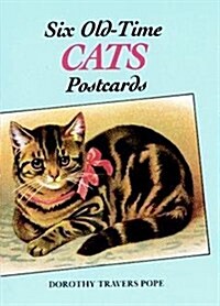 Six Oldtime Cats Postcards (Paperback)