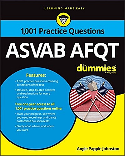 ASVAB Afqt: 1,001 Practice Questions for Dummies (Paperback)