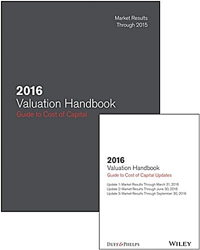 2016 Valuation Handbook - Guide to Cost of Capital + Quarterly PDF Updates (Set) (Hardcover)