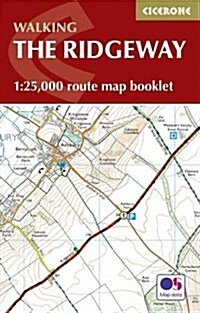 The Ridgeway Map Booklet : 1:25,000 OS Route Mapping (Paperback)