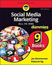 Social Media Marketing All-In-One for Dummies (Paperback, 4)