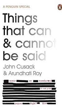 Things That Can and Cannot be Said (Paperback)