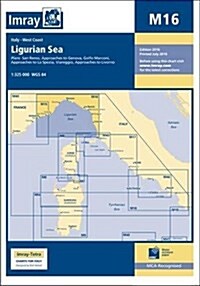 Imray Chart M16 : Ligurian Sea (Paperback, New ed)