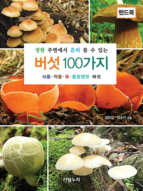 생활 주변에서 흔히 볼 수 있는 버섯 100가지 (핸드북)