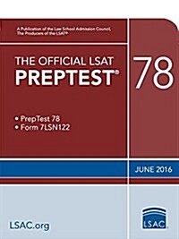 The Official LSAT Preptest 78: (june 2016 LSAT) (Paperback)