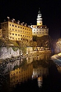 Krumlov at Night, for the Love of the Czech Republic: Blank 150 Page Lined Journal for Your Thoughts, Ideas, and Inspiration (Paperback)