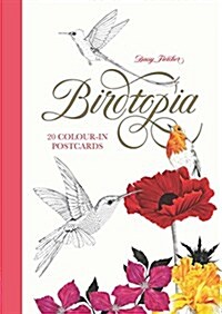 Birdtopia: 20 Color-In Postcards (Novelty)
