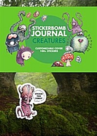 Stickerbomb Journal Creatures (Paperback)