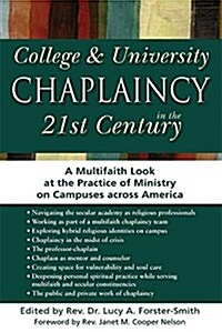 College & University Chaplaincy in the 21st Century: A Multifaith Look at the Practice of Ministry on Campuses Across America (Paperback)