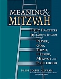 Meaning & Mitzvah: Daily Practices for Reclaiming Judaism Through Prayer, God, Torah, Hebrew, Mitzvot and Peoplehood (Hardcover)