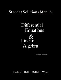 Student Solutions Manual for Differential Equations and Linear Algebra (Paperback, 2, Revised)