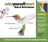 Birds of North America [With 8 Colored Pencils] (Hardcover)