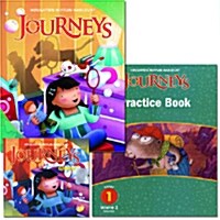 Journeys Grade 1 Unit 5 Set (Student Book + Workbook + CD)