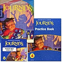 Journeys Grade 4 Set (Student Book + Workbook + CD)