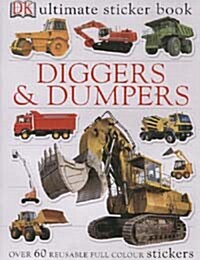 Diggers & Dumpers Ultimate Sticker Book (Paperback)