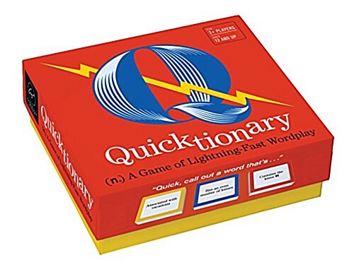 Quicktionary: A Game of Lightning-Fast Wordplay (Board Games)