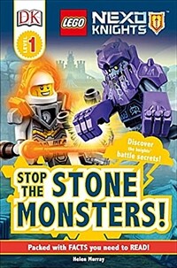 DK Readers L1: Lego Nexo Knights Stop the Stone Monsters!: Discover the Knights' Battle Secrets! (Paperback)