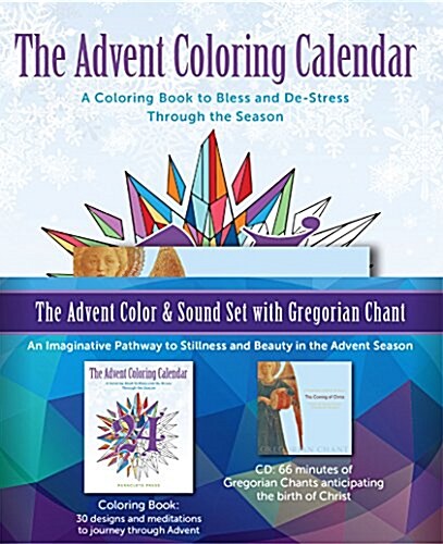 Advent Color and Sound Set with Gregorian Chant [With CD (Audio)] (Paperback)