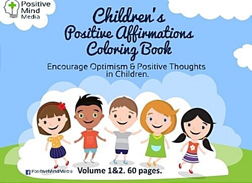 Childrens Positive Affirmations Coloring Book (Paperback, CLR)