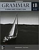[중고] Grammar Form and Function 1B : Workbook (2nd Edition, Paperback) (Paperback, 2nd Edition)