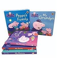 페파피그 가족 이야기 보드북 4권 세트 Peppa's Family (Board Book 4권)
