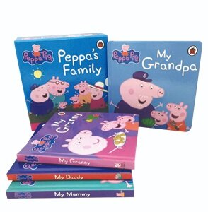 [중고] 페파피그 가족 이야기 보드북 4권 세트 Peppas Family (Board Book 4권)