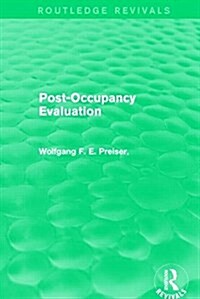 Post-Occupancy Evaluation (Routledge Revivals) (Paperback)