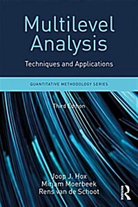 Multilevel Analysis : Techniques and Applications, Third Edition (Paperback, 3 ed)