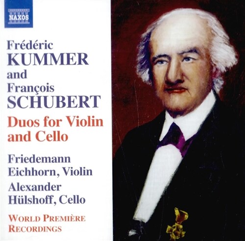 [수입] 쿠머 & 슈베르트 : 바이올린과 첼로를 위한 이중주 작품들