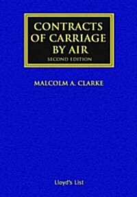 Contracts of Carriage by Air (Hardcover, 2 ed)