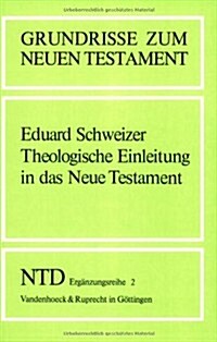 Theologische Einleitung in Das Neue Testament (Paperback)