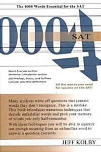 SAT 4000: The 4000 Words Essential for the SAT (Paperback)