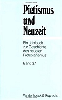 Pietismus Und Neuzeit Band 27 - 2001 (Paperback)