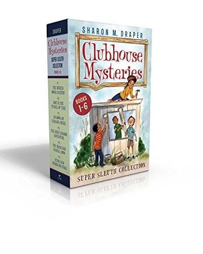 Clubhouse Mysteries Super Sleuth Collection (Boxed Set): The Buried Bones Mystery; Lost in the Tunnel of Time; Shadows of Caesars Creek; The Space Mi (Boxed Set)