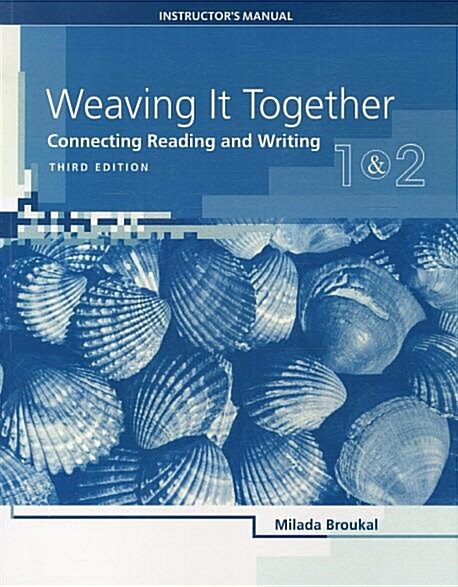 [중고] Weaving It Together (3ED) 1 & 2 TM (3rd Edition)