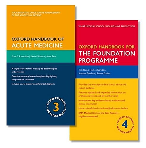 Oxford Handbook of Acute Medicine and Oxford Handbook for the Foundation Programme (Paperback)