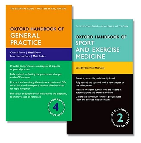 Oxford Handbook of General Practice and Oxford Handbook of Sport and Exercise Medicine (Paperback)