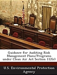 Guidance for Auditing Risk Management Plans/Programs Under Clean Air ACT Section 112(r) (Paperback)
