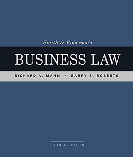 Smith and Robersons Business Law (Hardcover, 17)