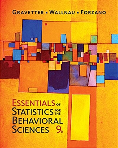 Essentials of Statistics for the Behavioral Sciences (Paperback, 9)