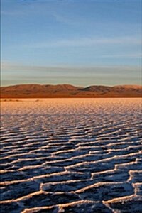 Sunset at Salt Flats in Argentina Journal: 150 Page Lined Notebook/Diary (Paperback)