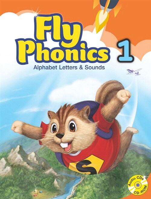 [중고] Fly Phonics 1: Alphabet Letters & Sounds (Paperback + CD 2장 + CD-ROM)