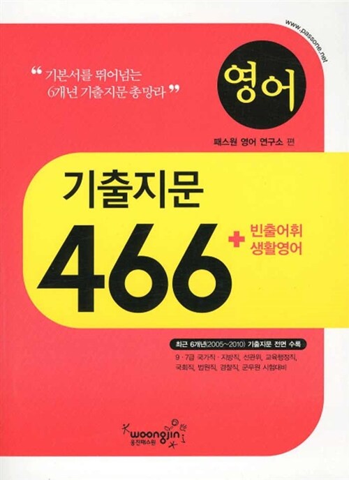 영어 기출지문 466