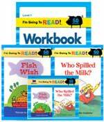 Fish Wish + Who Spilled the Milk? (paperback2+workbook+CD) - I'm Going to READ (IGR) 1