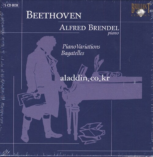 [수입] 알프레드 브렌델의 베토벤 피아노 변주곡과 바가텔 [5CD Box Set]
